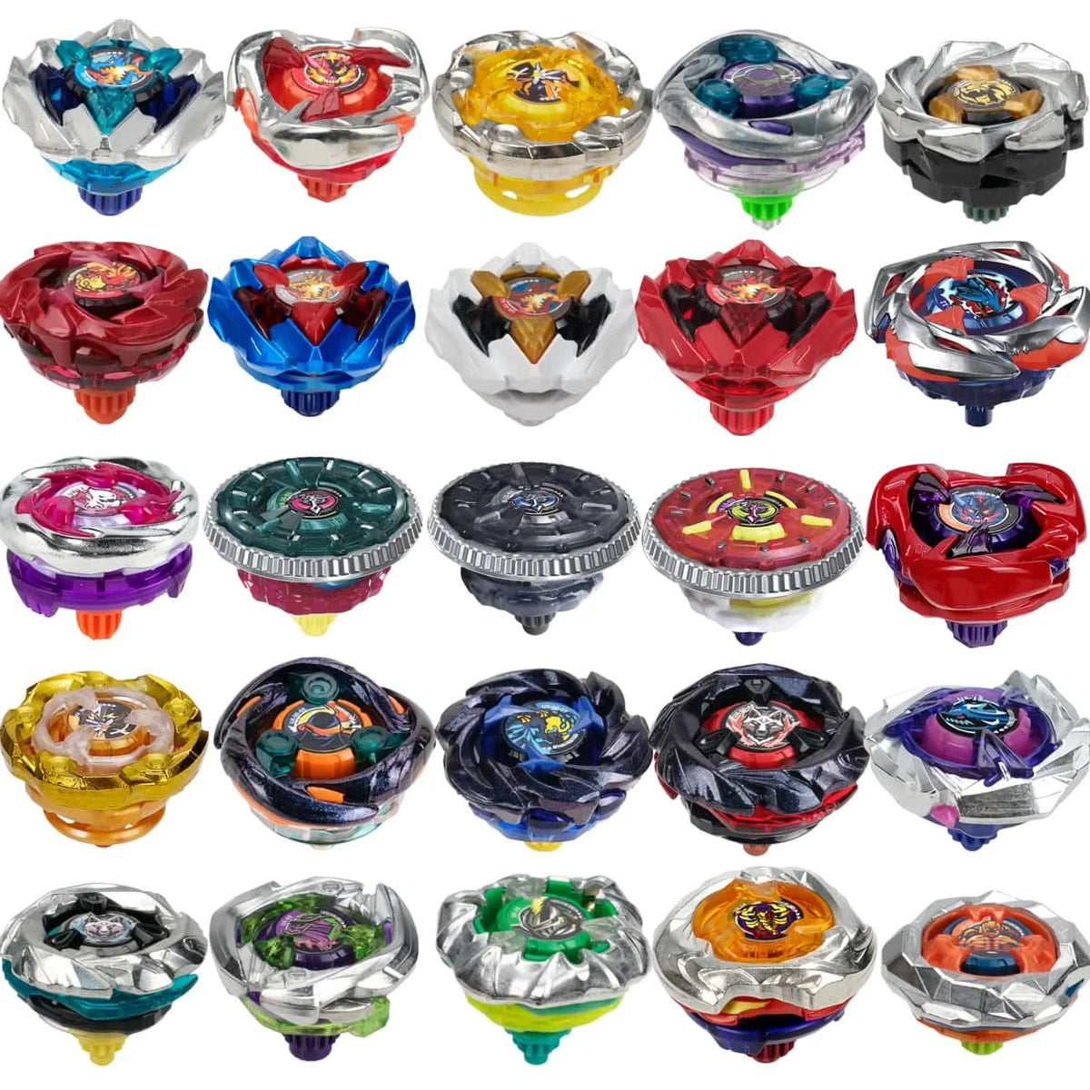 Metal Spinning Top Battle Toy with Launcher