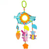 Rainbow Animal Plush Stroller Toy for Babies 0-3 Years