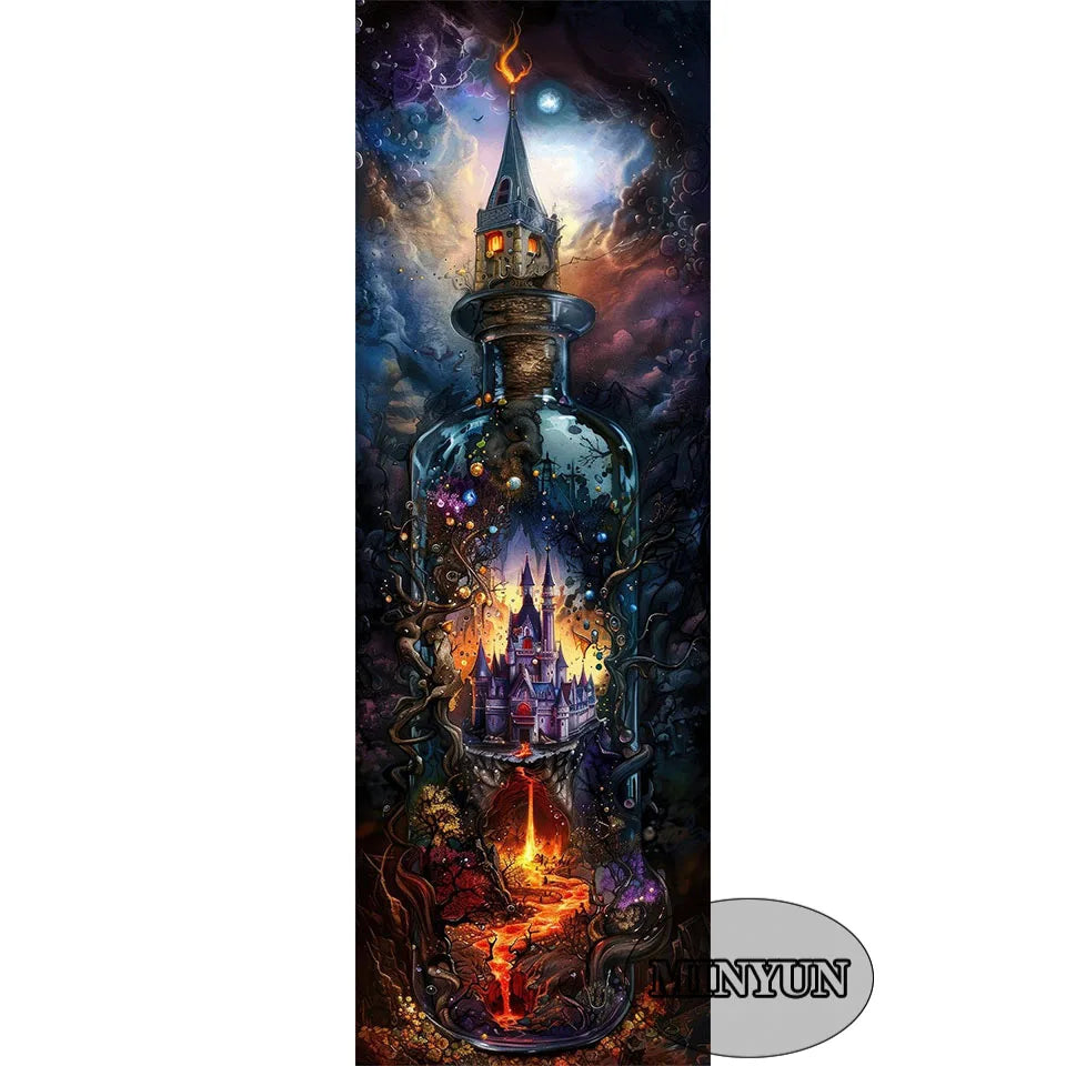 DIY Diamond Painting Kit - Enchanted Forest Landscape