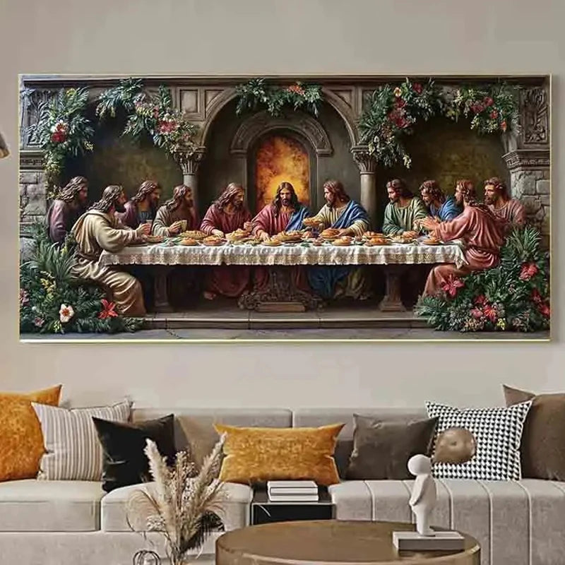 The Last Supper Diamond Painting Kit – Full Drill Religious Wall Art
