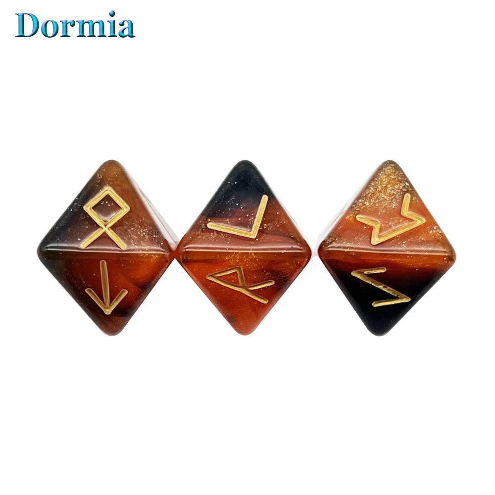 Astrology Divination Dice Set – 3 D12 Constellation Dice for Guidance and Insight