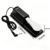 Universal Sustain Pedal with Polarity Switch for Keyboards and Digital Pianos