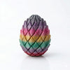 3D Printed Dragon Egg Stress-Relief Toy — Deformable Desk Ornament