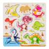 Toddler Wooden Puzzle Set - Animal, Traffic & Fruit Theme - Montessori Learning Toy