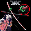 Demon Slayer Mini Katana Sword — Tanjiro & Zenitsu Inspired Replica