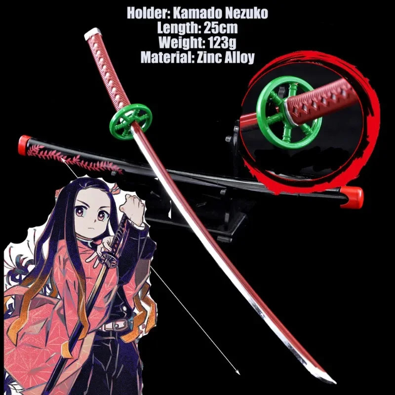 Demon Slayer Mini Katana Sword — Tanjiro & Zenitsu Inspired Replica