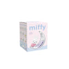 Miffy Dream Keychain blind box featuring a cute cartoon rabbit charm inside its packaging.