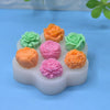 3D Succulent Flower Silicone Mold Set for Baking & Crafts