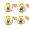 A collection of ZURU Mini Brands Masterpieces surprise balls featuring miniature framed figures.