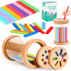 Wooden Color Sorting Toy for Toddlers – Montessori Fine Motor Skills Game