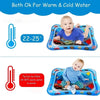 Inflatable Tummy Time Water Play Mat with Floating Fish