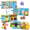Montessori Busy Book for Toddlers – Quiet Activity Book with Life Skills & Pretend Play