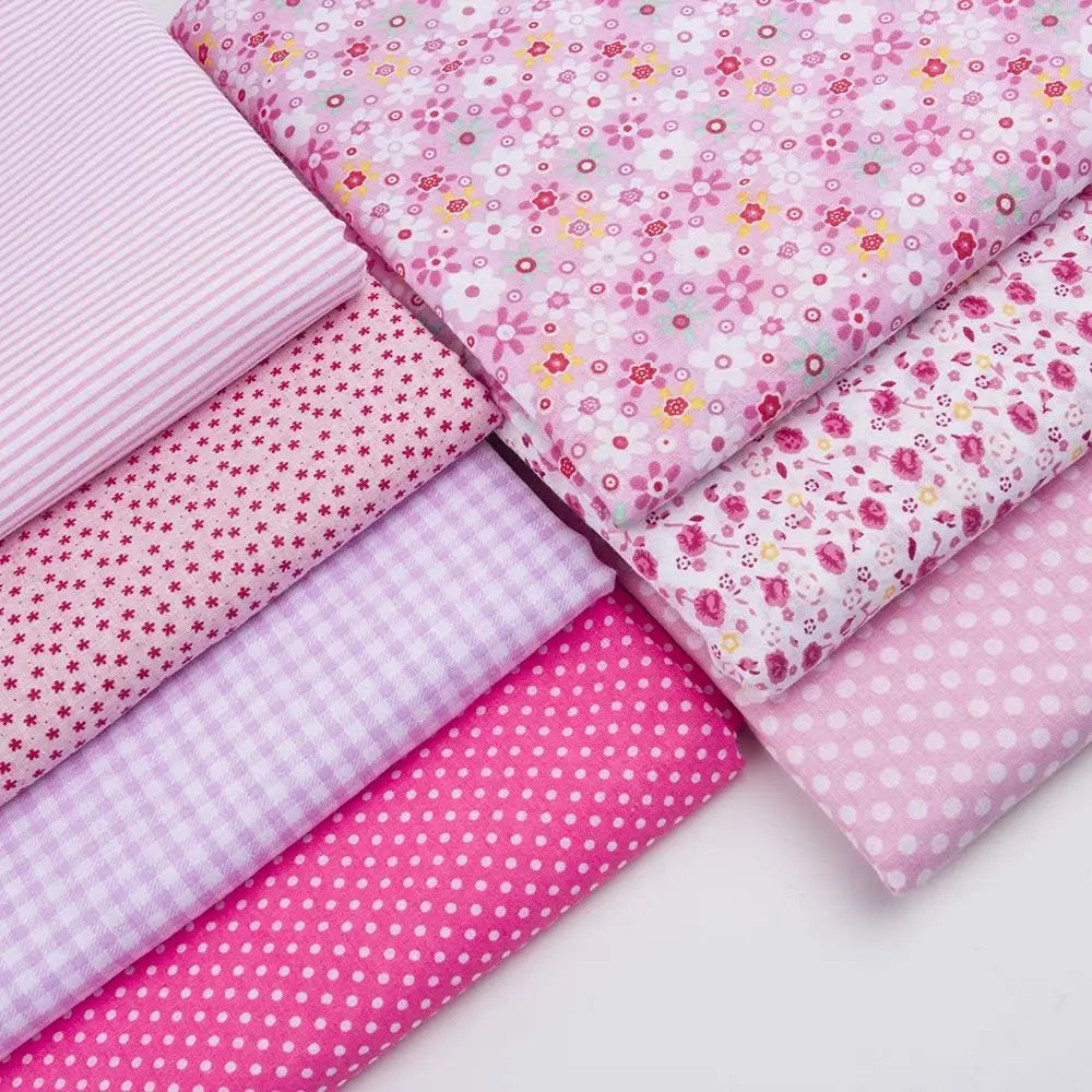 Pre-Cut Pink Cotton Jelly Rolls for Quilting & DIY Sewing