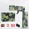 Compact Alloy Folding Blaster Pistol with Soft Bullets