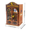DIY Wooden Miniature House Kit with LED Lighting