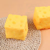 Jumbo Cheese Squeeze Fidget Toy – Slow Rebound Stress Relief