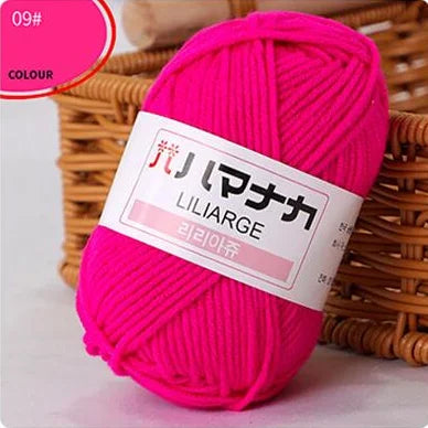Milk Cotton Chenille Yarn for Soft Baby Knitting & Crochet