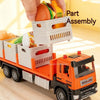 1:32 Scale Diecast Container Truck Toy – Fruit & Vegetable Transport Vehicle