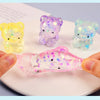 Glitter Gummy Bear Stress Relief Squishy Toy