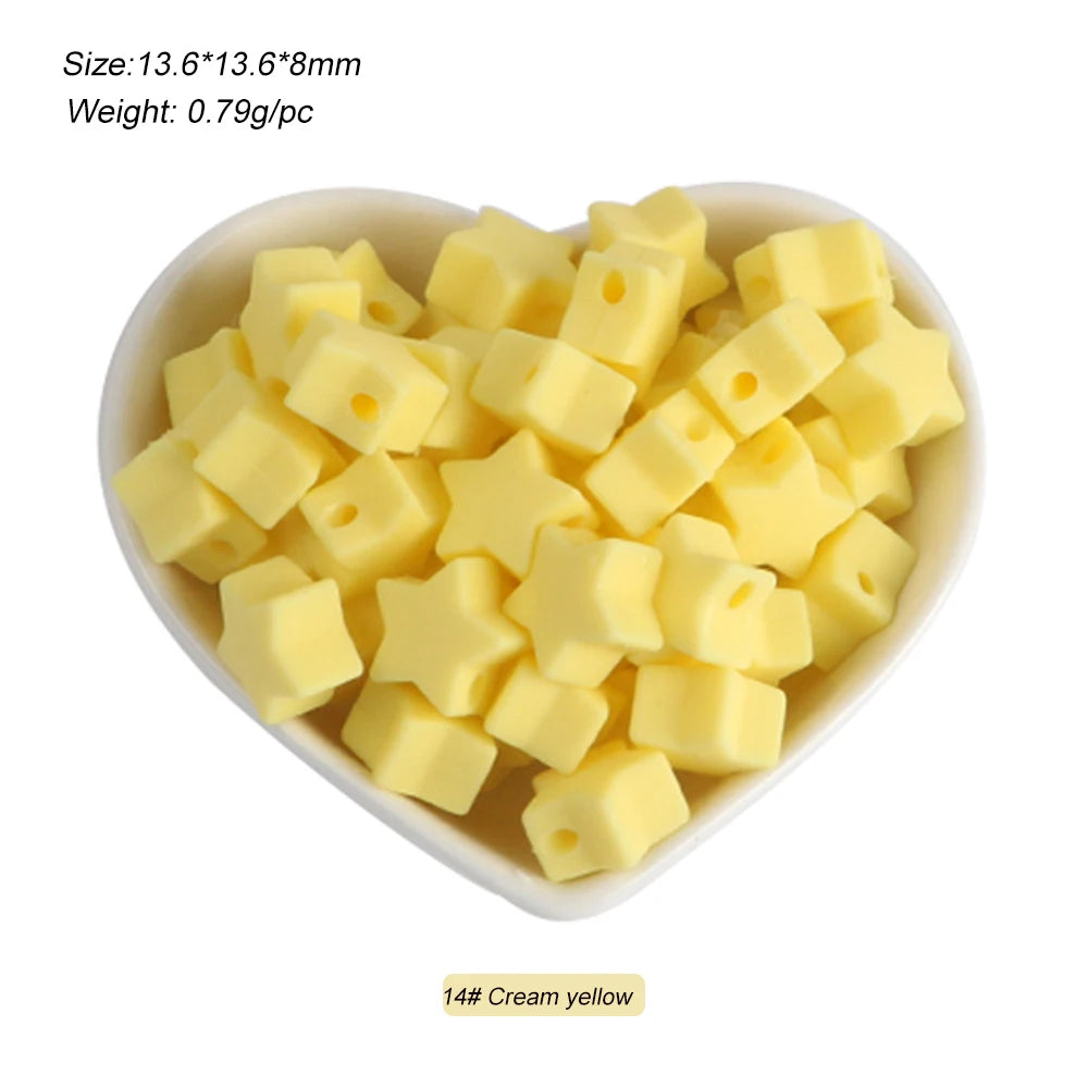 Silicone Charm Beads Set for DIY Jewelry Making