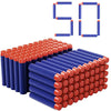50-Pack Soft Foam Dart Refills for Toy Blasters (7.2cm)