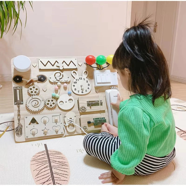 Montessori Busy Board DIY Parts Kit for Toddlers
