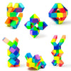 Rainbow Twist Puzzle Snake – Creative Fidget Toy for Kids & Adults