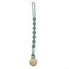 Silicone Baby Pacifier Clip with Teether