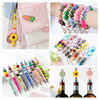 Silicone Focal Beads Set with Flower & Leaf Shapes for Jewelry Making