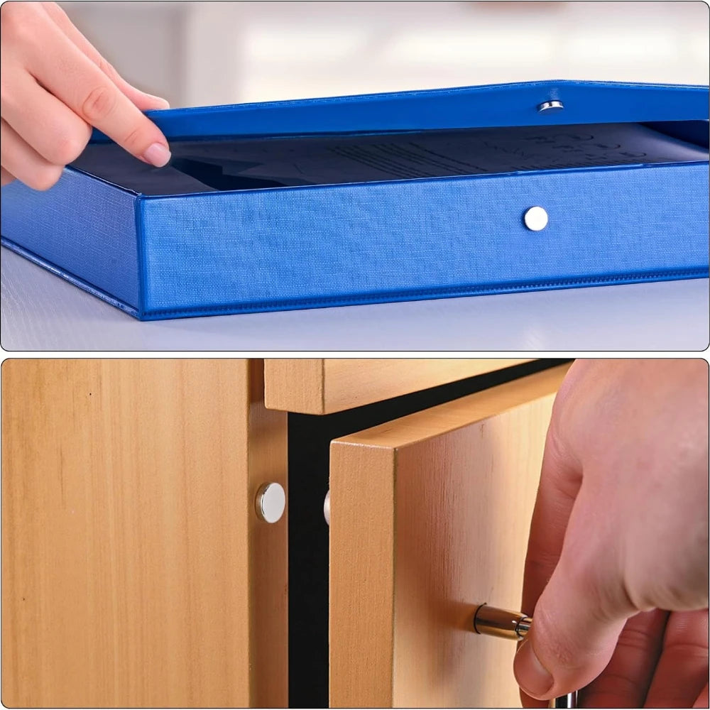 Round Magnetic Discs for Crafts, Office, and Home Organization