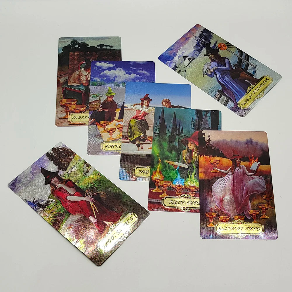 Gold Foil Rider Waite Tarot Deck