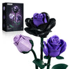Gothic Rose Bouquet Building Kit — Dark Floral Home Decor for Adults