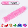 100-Piece Chenille Stem Pipe Cleaners for Crafts & Decor