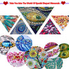 DIY Diamond Art Coaster Set for Christmas & More
