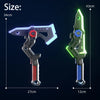 LED Light-Up Transforming Sword & Axe Toy with Sound Effects