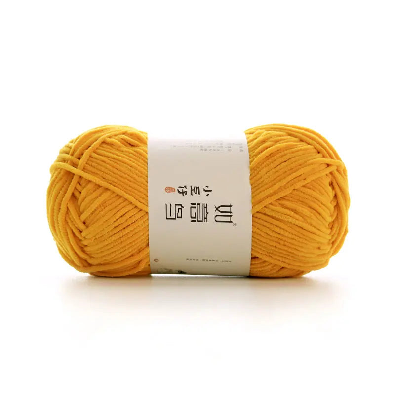 Soft Chenille Yarn for Crochet and Knitting