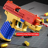 Realistic Building Block Toy Pistol with Shell-Ejecting Action
