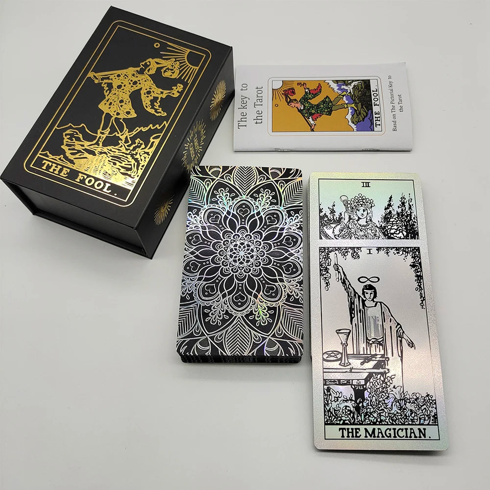 Gold Foil Rider Waite Tarot Deck