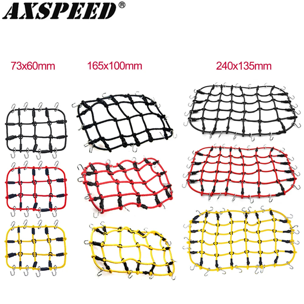 Elastic Roof Rack Luggage Net for RC Crawler Trucks