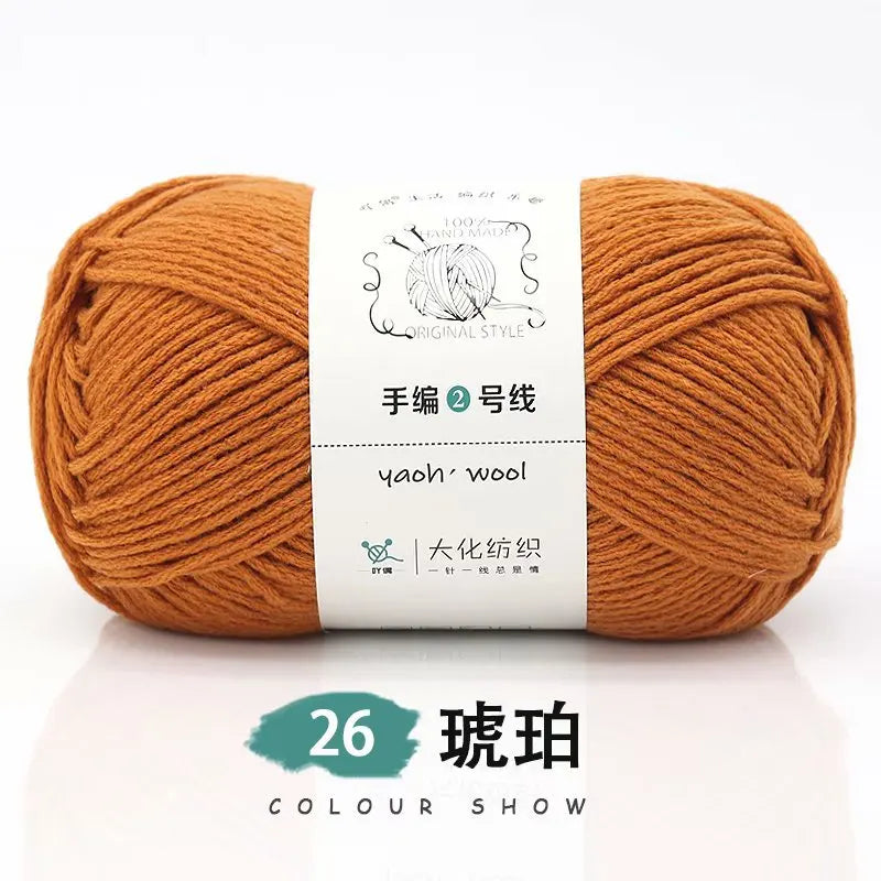 Soft Acrylic Yarn for Knitting & Crochet – 200m Skein