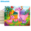 Wooden Animal Jigsaw Puzzles for Toddlers (Set of 12)