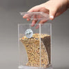 Clear Anti-Spill Parrot Bird Feeder