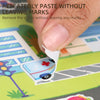 Reusable Sticker Book for Kids with Multi-Scene Bubble Jelly Stickers