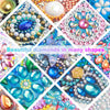 Special-Shape Diamond Art Painting Kit – Colorful Floral Design for Adults & Beginners