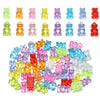 Colorful Gummy Bear Acrylic Beads for DIY Jewelry Making