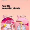 DIY Inflatable Balloon Craft Kit with Pump and Stickers