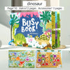 Montessori Toddler Busy Book with Matching Games
