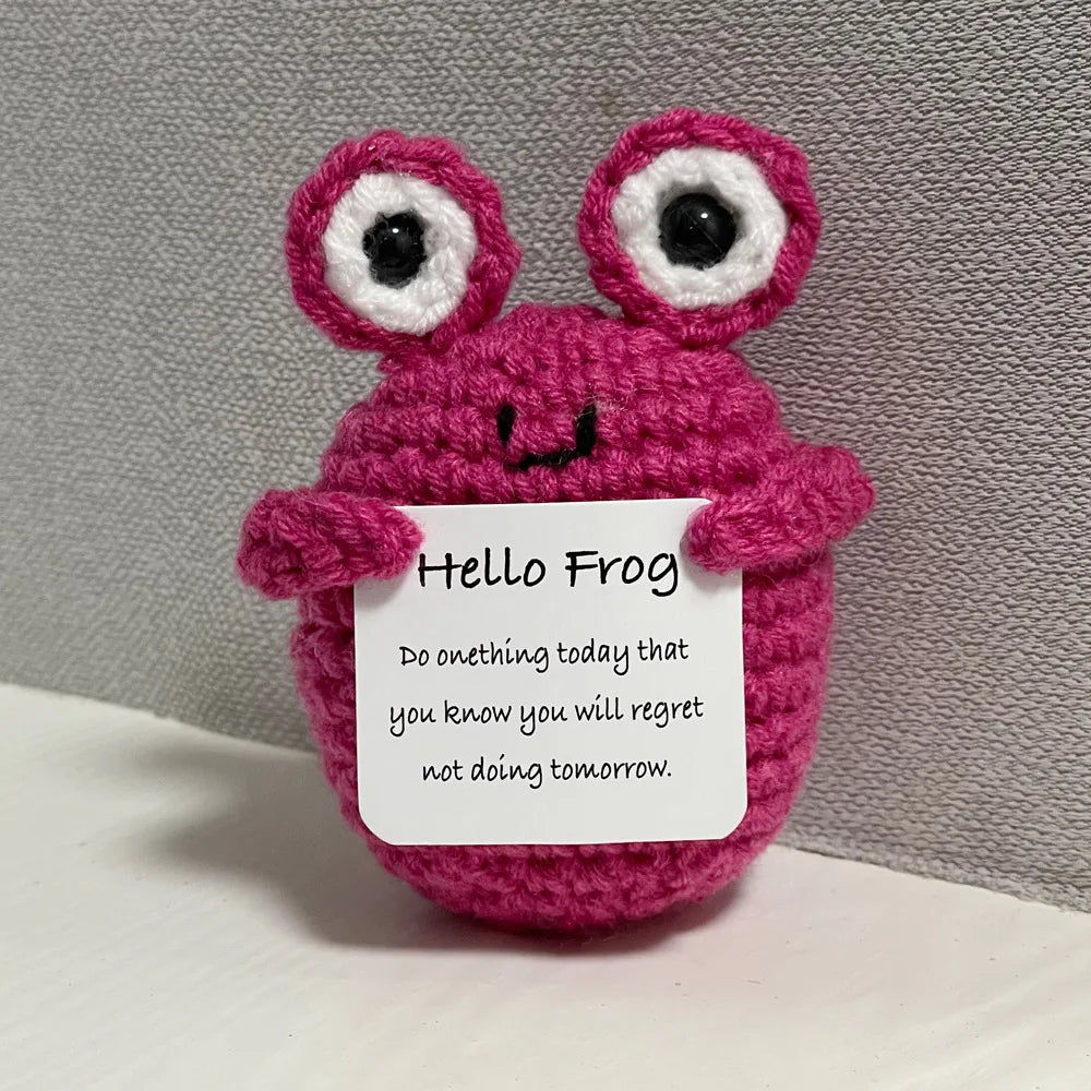 Crochet Dumpster Fire Decorative Doll