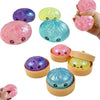Glitter Squishy Fidget Dumpling – Sensory Stress Relief Toy