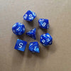 Colorful Pearl Polyhedral Dice Set for Tabletop RPGs